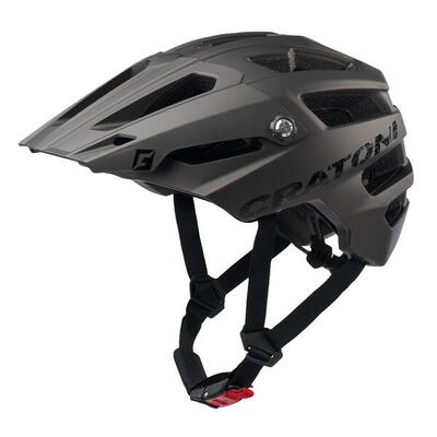 CRATONI MTB - Fahrradhelm AllTrack coffee metallic matt