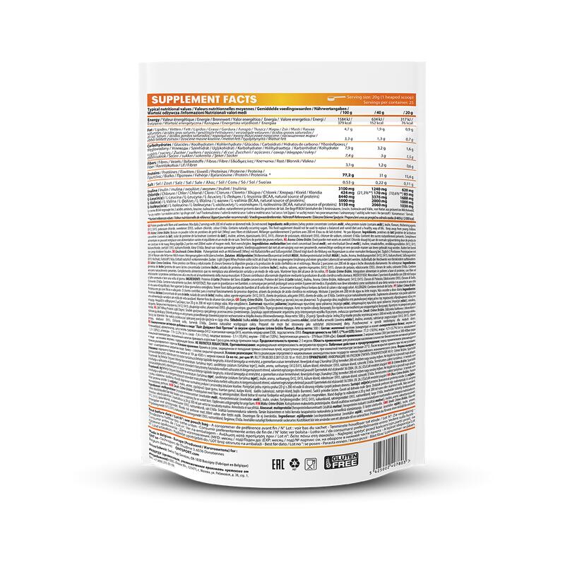 Light Digest Whey Protein - Crème brûlée 500 g