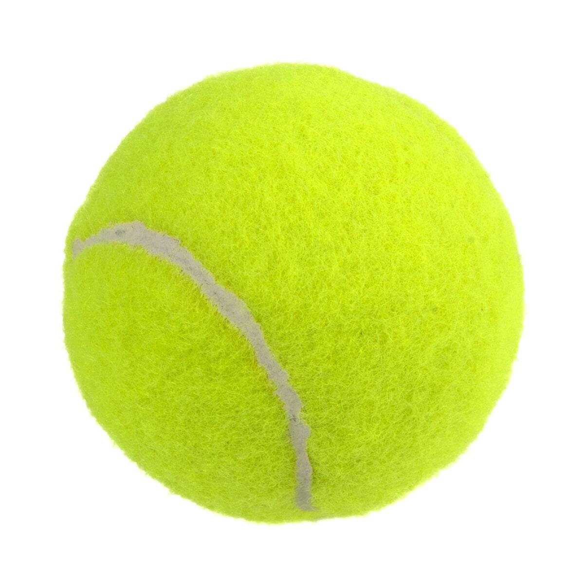 Lot de 10 balles de tennis d'entraînement, jaune 7 cm. 2/4