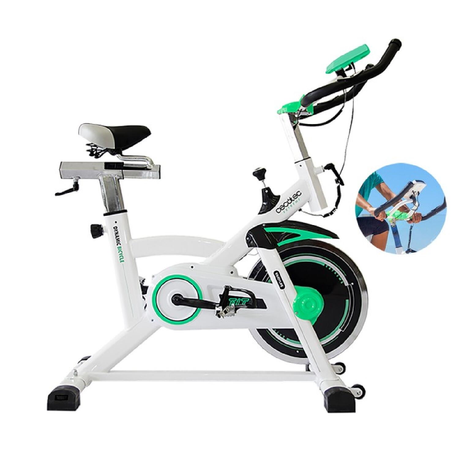 CECOTEC Bicicleta Indoor Profesional Extreme X Cecotec Volante de Inercia de 16 Kg