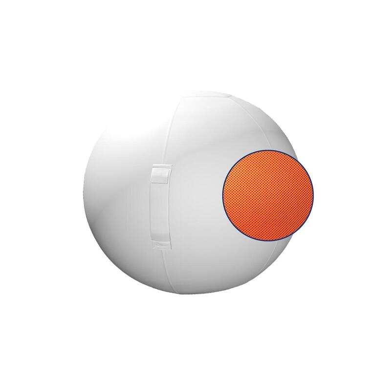 Housse pour balle de Gym mixte Celeste Mesh Orange - Ø55 cm