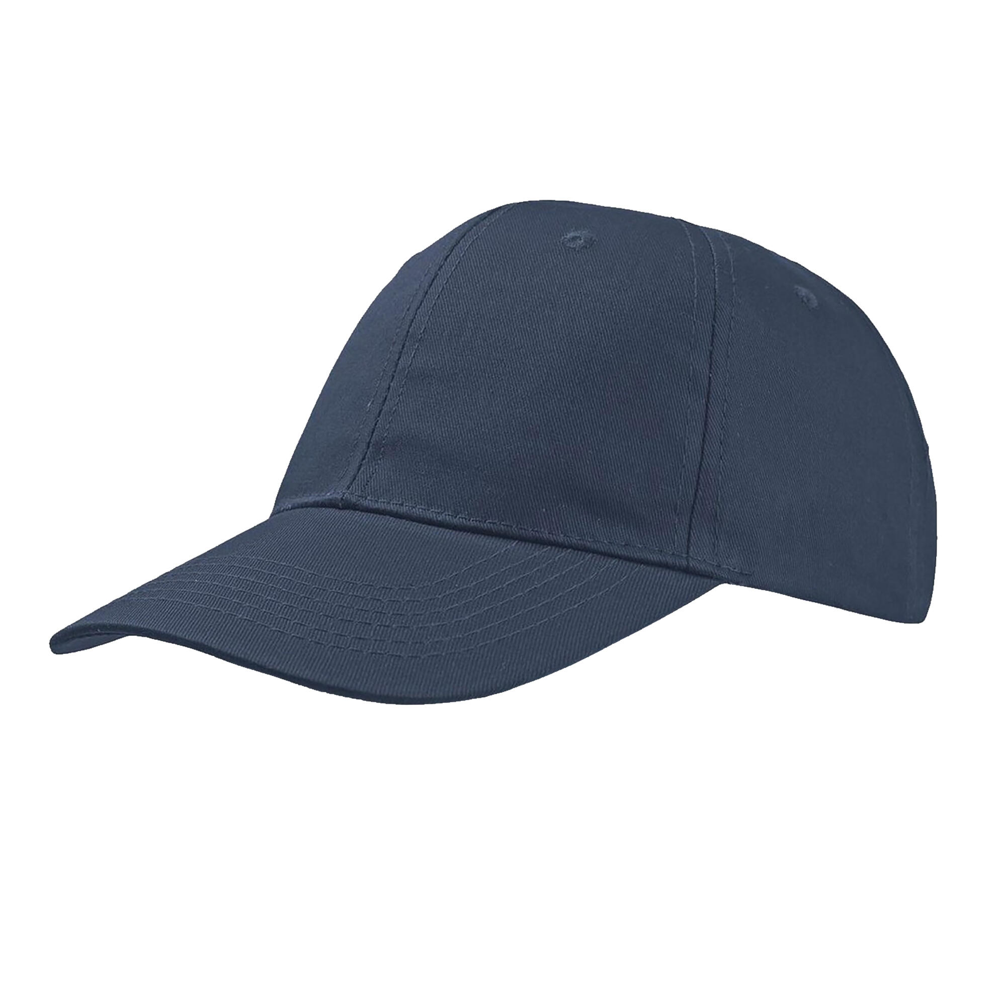 ATLANTIS Start 6 Panel Baseball Cap (Pack of 2) (Navy)