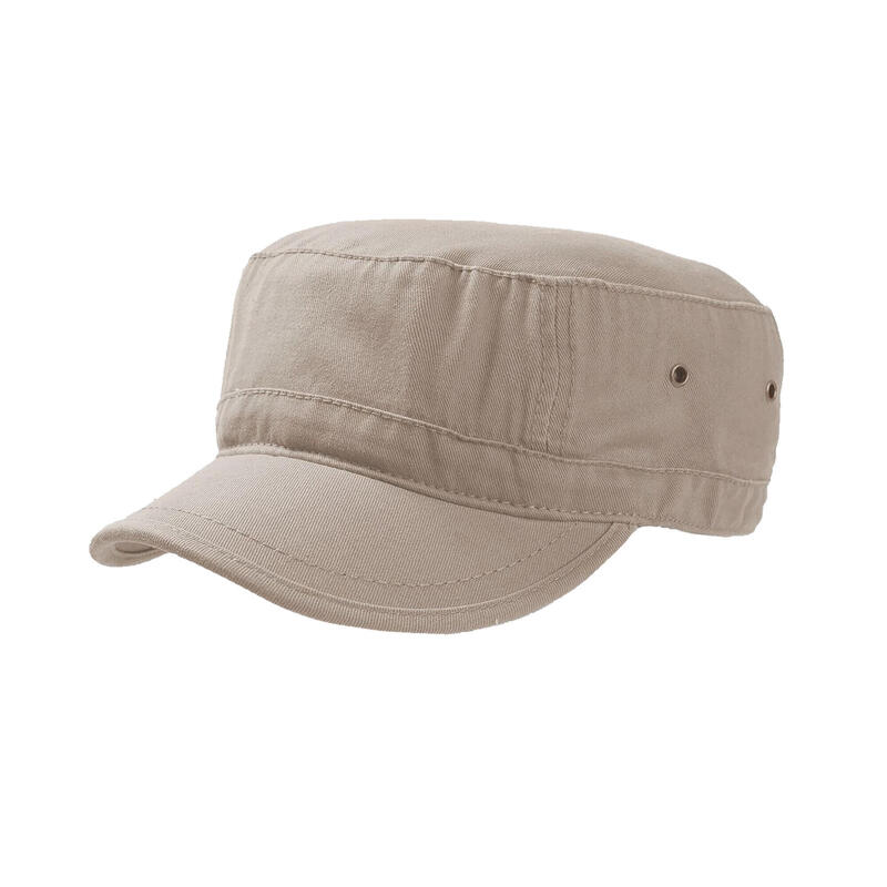 Lot de 2 casquettes militaire Adulte (Beige)