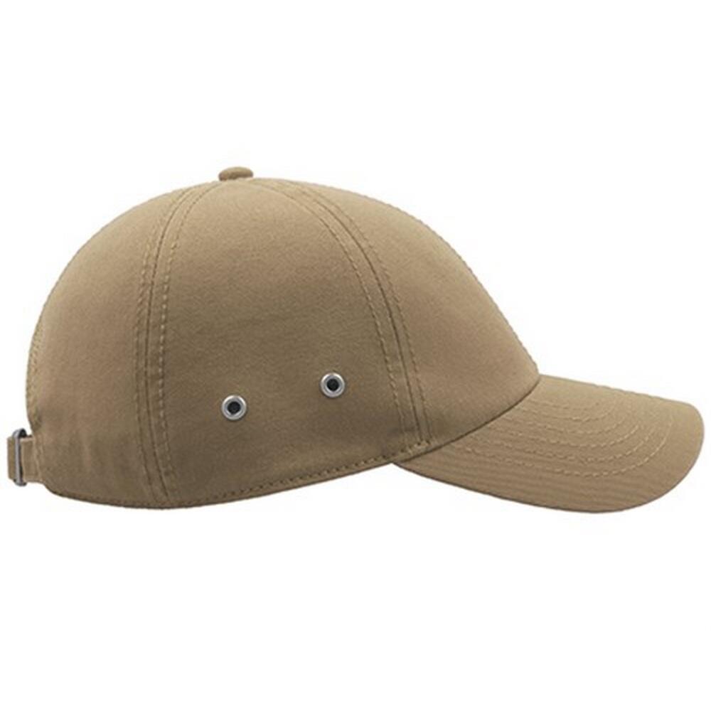 Action 6 Panel Chino Baseball Cap (Khaki) 3/4