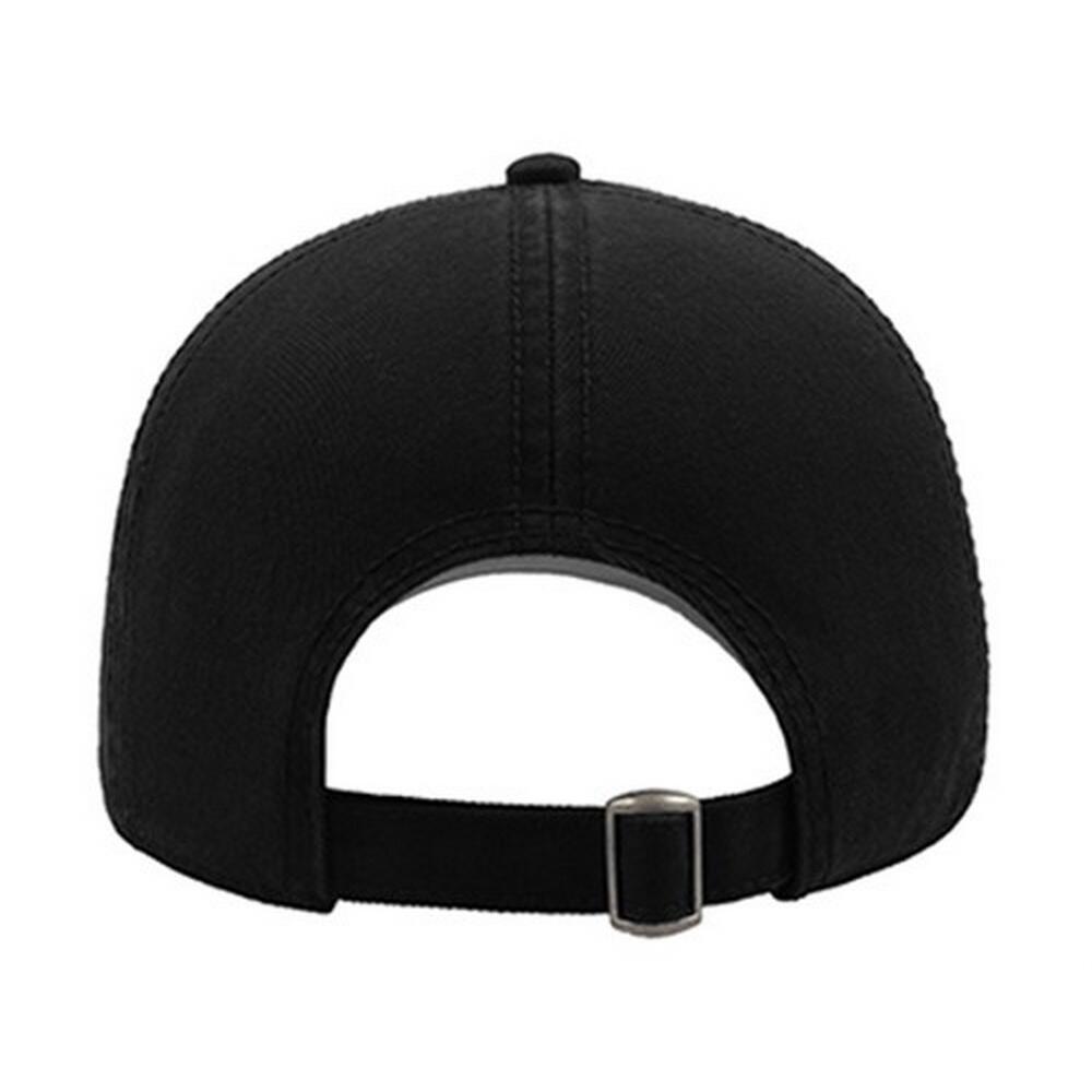 Action 6 Panel Chino Baseball Cap (Black) 2/4