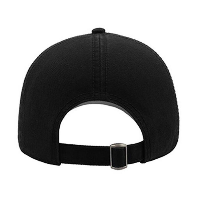 Casquette 6 panneaux ACTION Mixte (Noir)