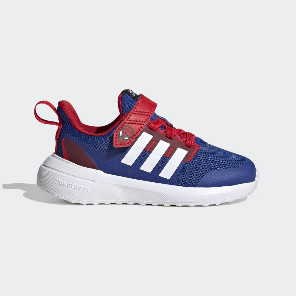 adidas x Marvel FortaRun 2.0 Spider-Man Cloudfoam Sport Running Elastic Lace Top