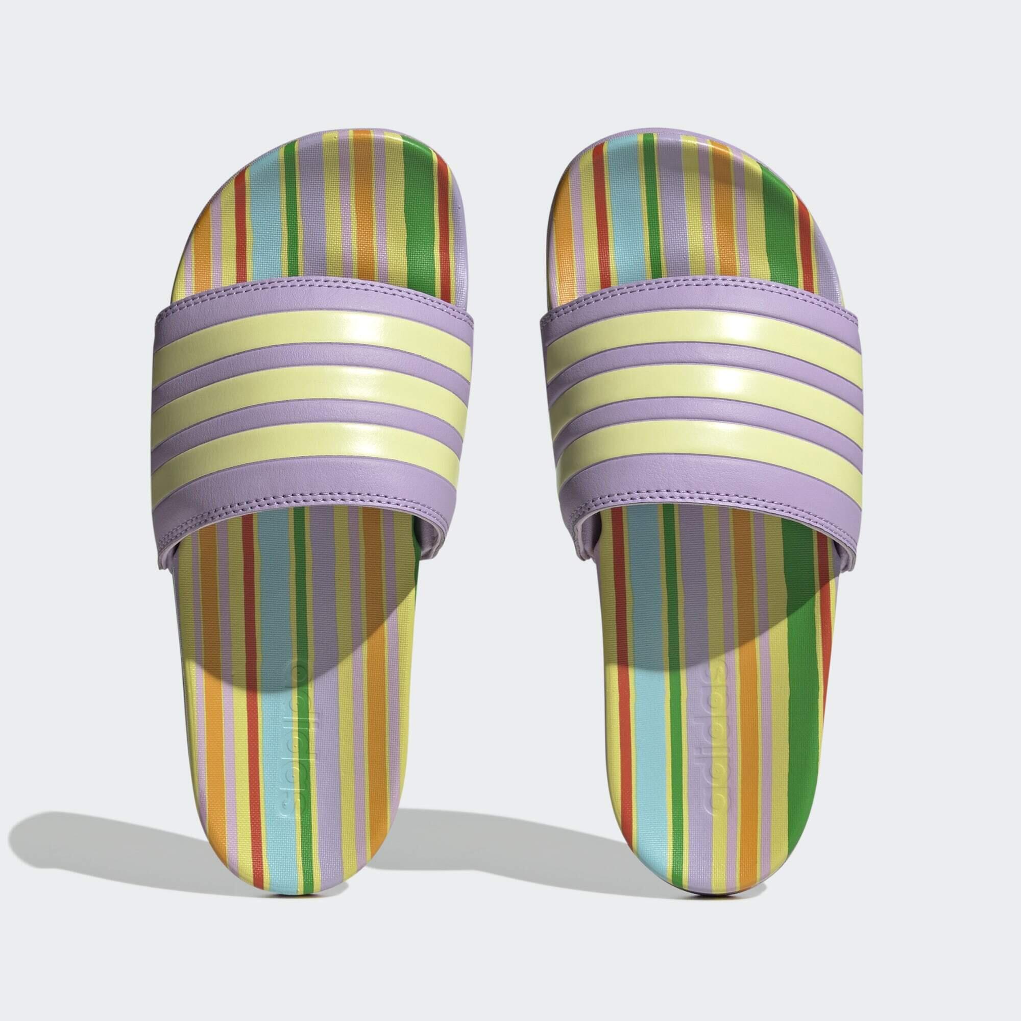 Adidas badslippers 2025 paars