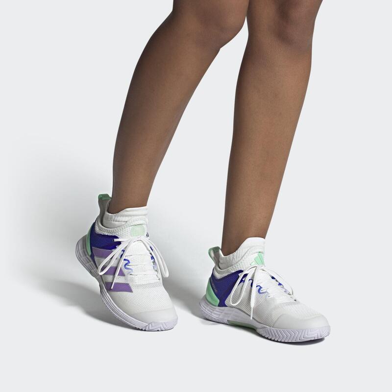 Adidas Adizero Ubersonic 4 Lanzat Blanco Morado Mujer Hq8390