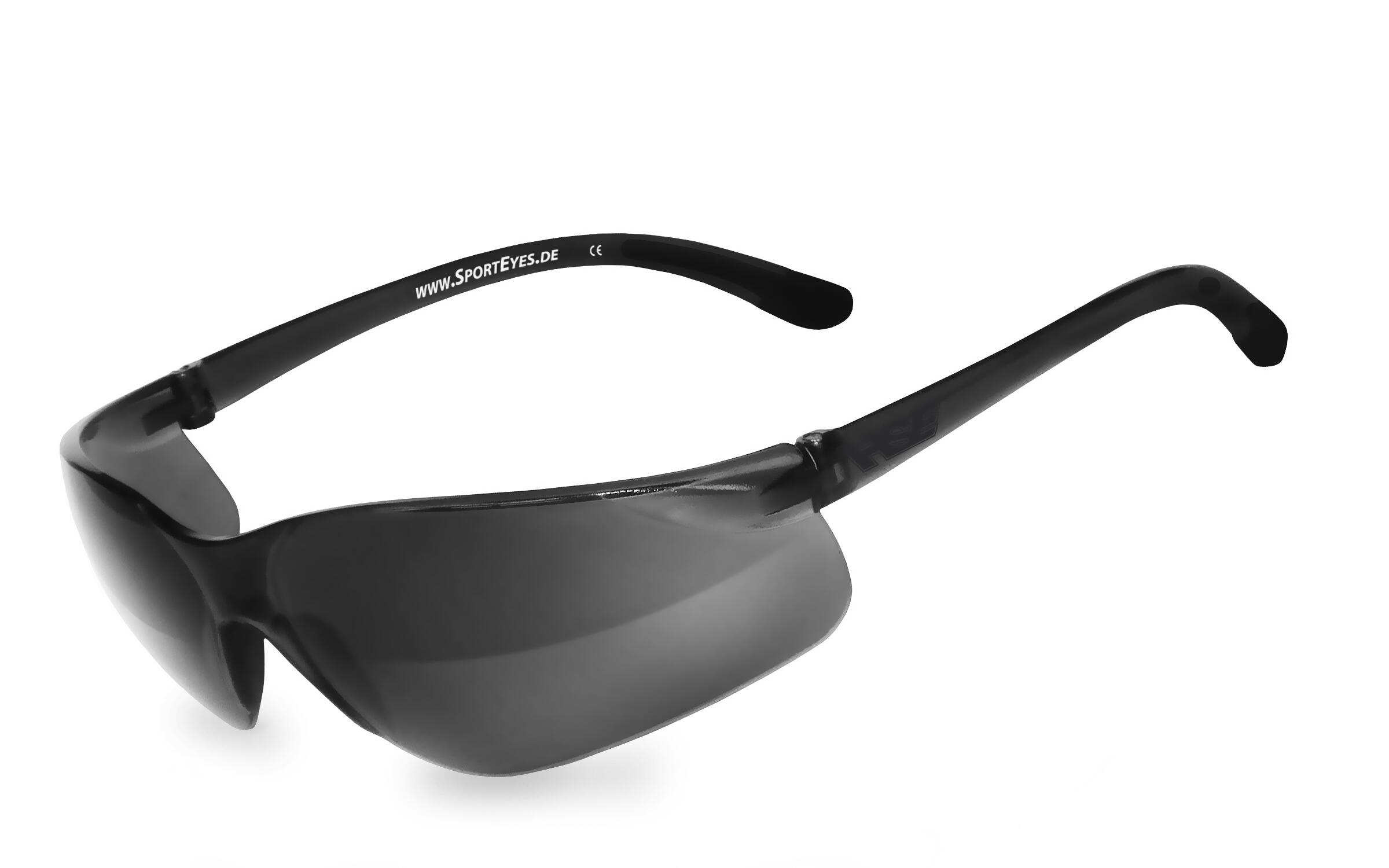 Sportbrille | DEFENDER 1.0 | smoke | Steinschlagbeständig | beschlagfrei 3/5