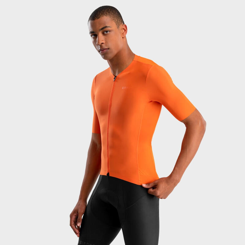 Maillot de manga corta hombre ultraligero ciclismo SRX PRO Altea Naranja Intenso