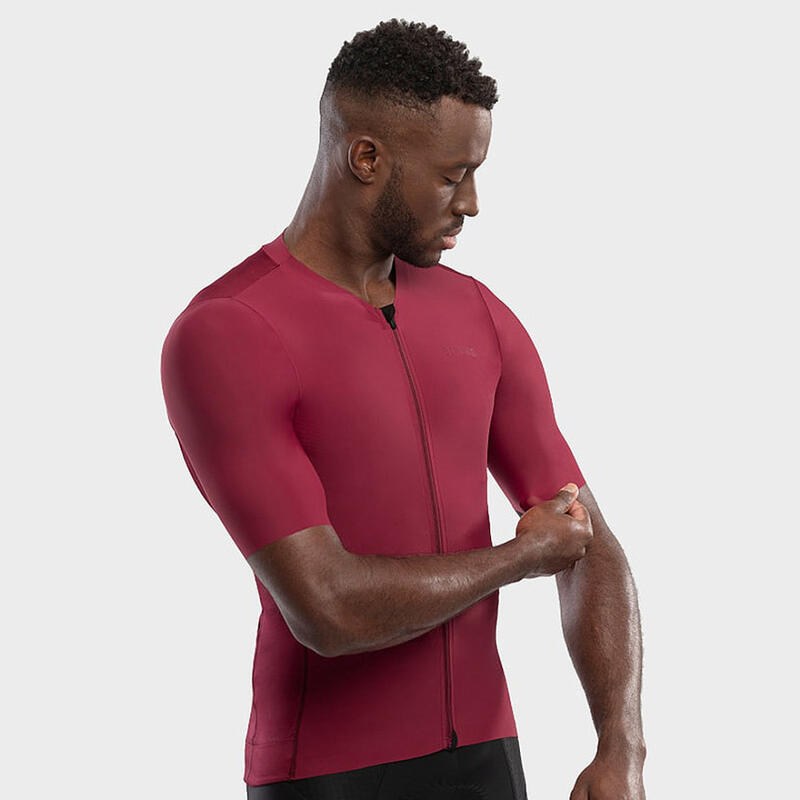 Maglia da ciclismo ultraleggera da uomo SRX PRO Dirty Kanza SIROKO Bordeaux