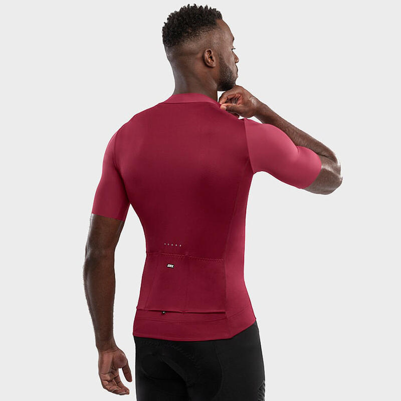 Heren Wielrennen ultralichtgewicht wielershirt SRX PRO Dirty Kanza Bordeaux