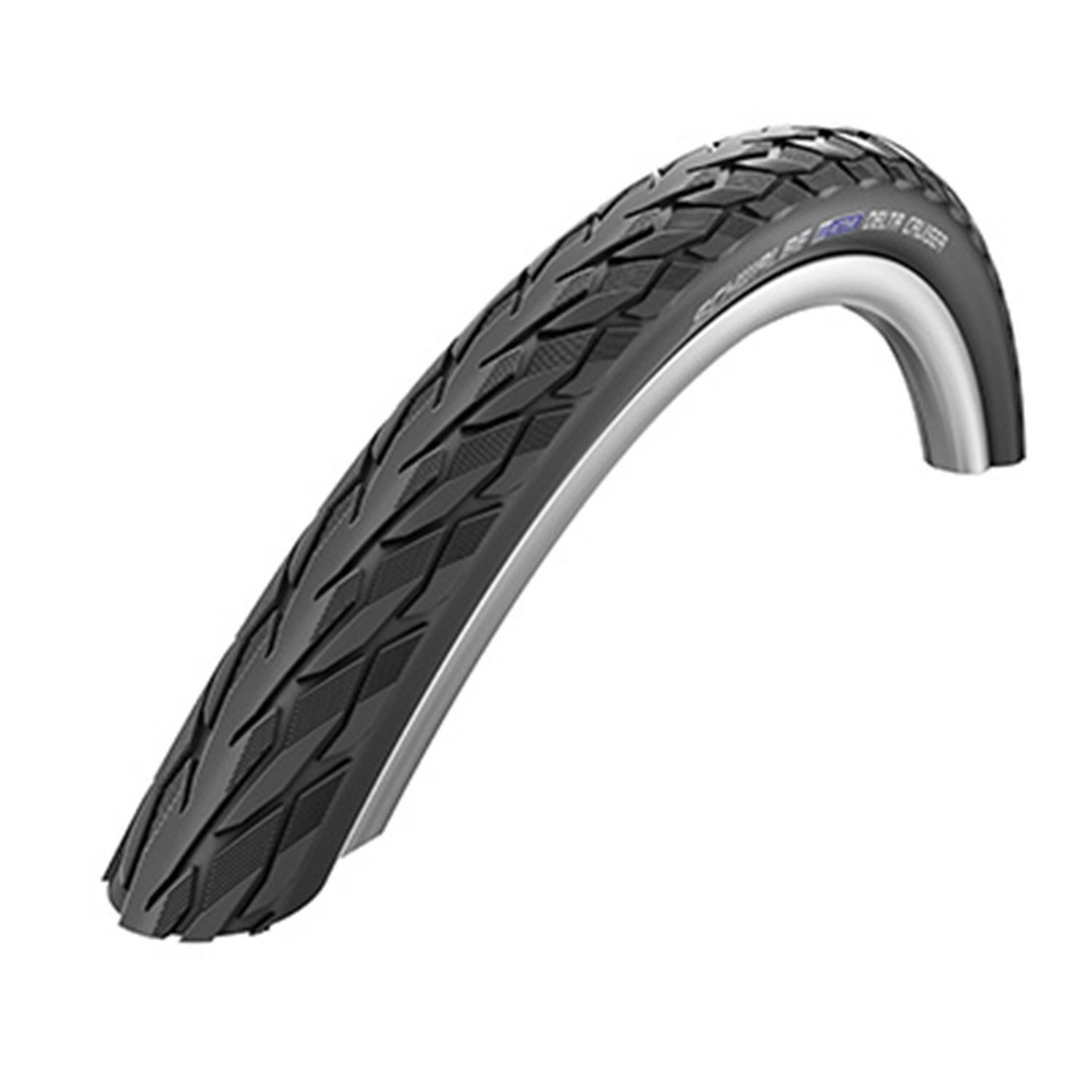 SCHWALBE Schwalbe DELTA CRUISER PLUS Black Reflex Tyre 28" x 1.25" 700 x 32C