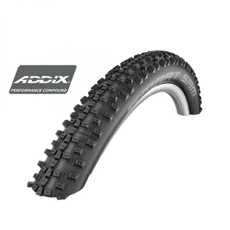 CUBIERTA BICICLETA SCHWALBE 29x2.10 SMART SAM RIGIDA NEGRA