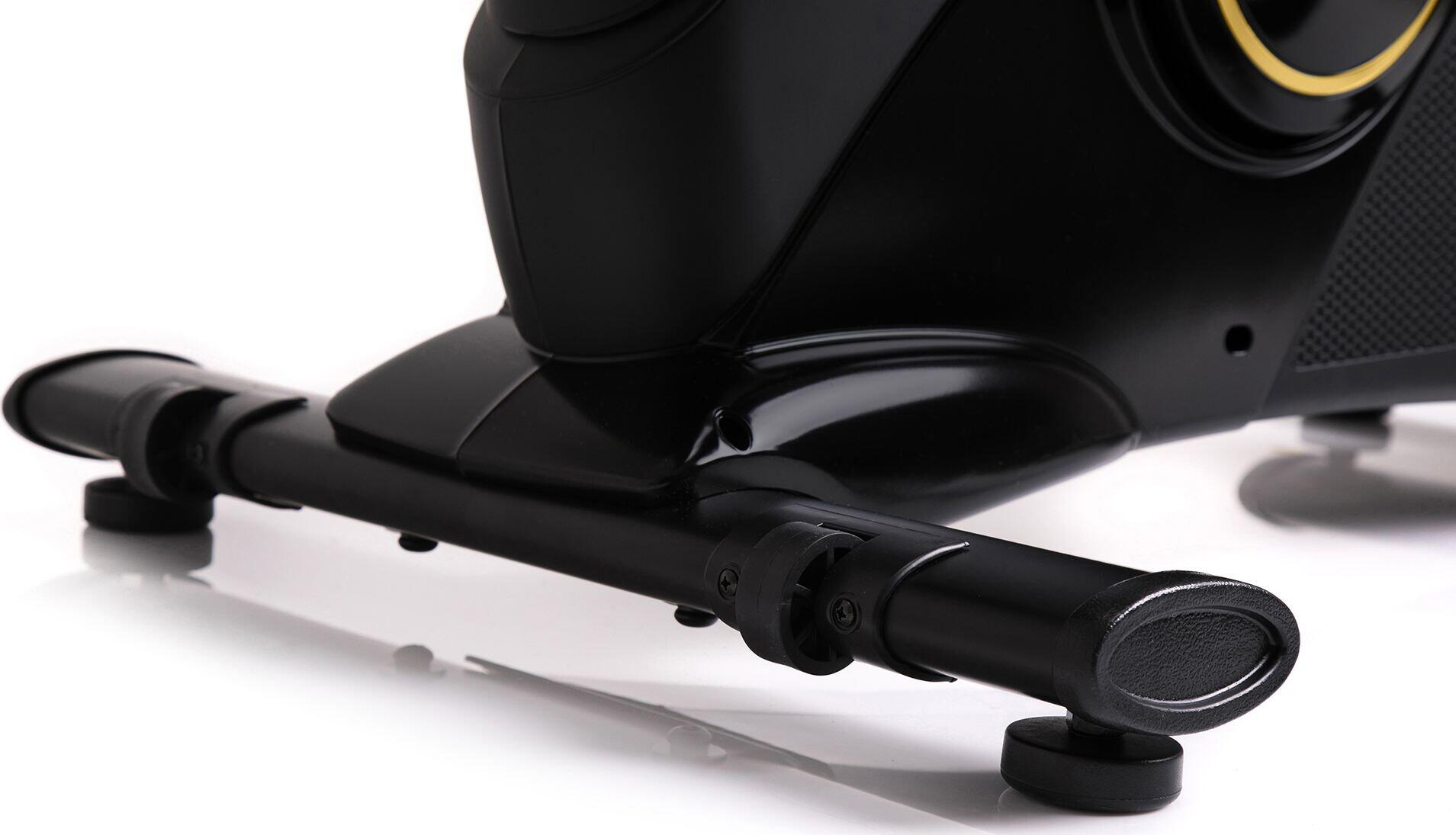 Vélo d'appartement électromagnétique Zipro Rook Gold connecté iConsole+ Kinomap 7/8