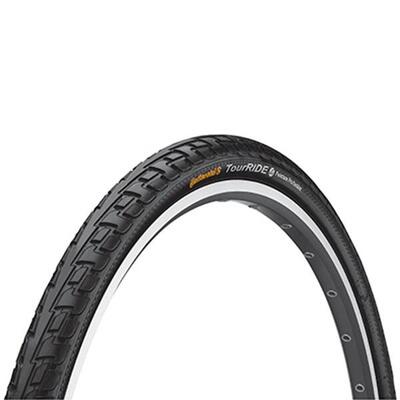 Ride tour banden - 28 inch - zwart - zonder reflecterende strepen