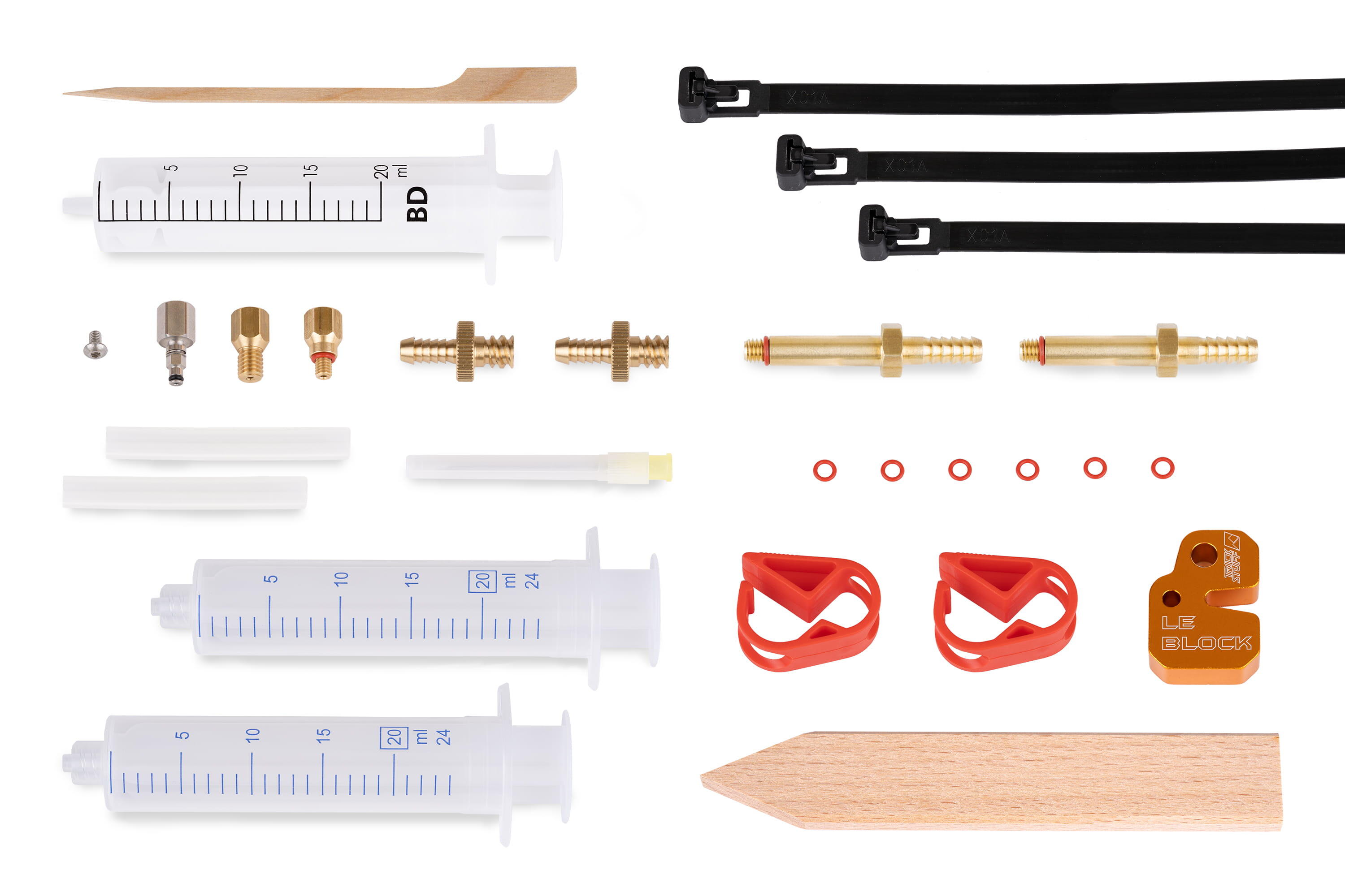 Universal Entlüftungskit Bleed Kit für alle Bremsen 2/2