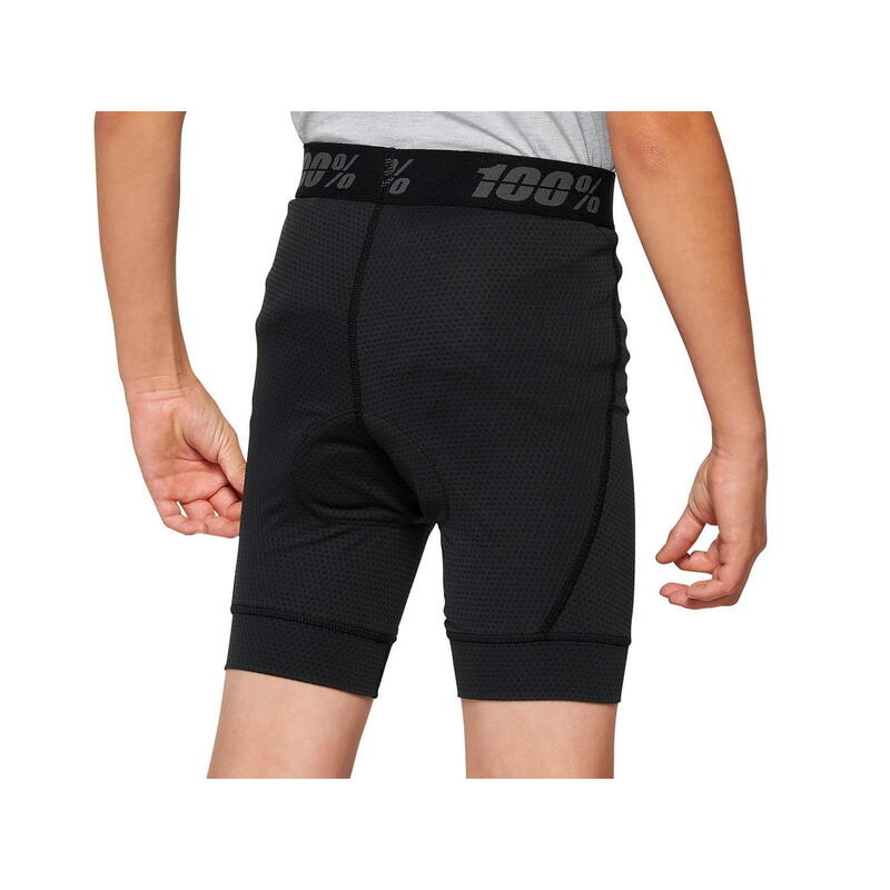 Ridecamp Youth Shorts with Liner - black