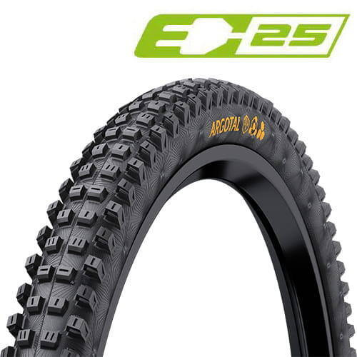 Argotal Downhill TL-Ready E-25 Falt Soft negro / piel negra - 60-622