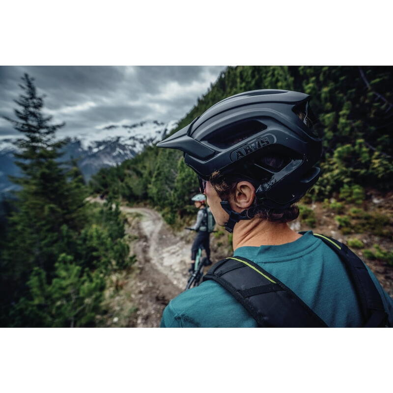 ABUS Casque de vélo de course « Cliffhanger », noir
