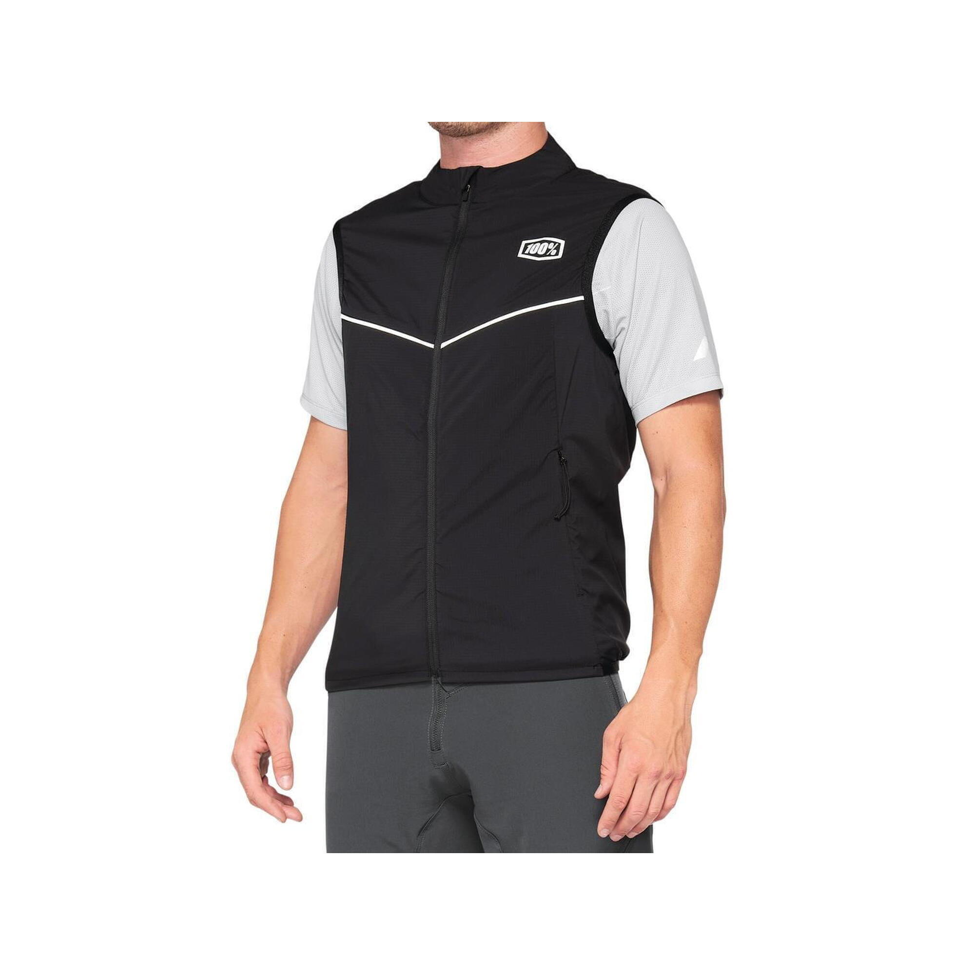 Gilet Corridor Stretch - nero |  100%