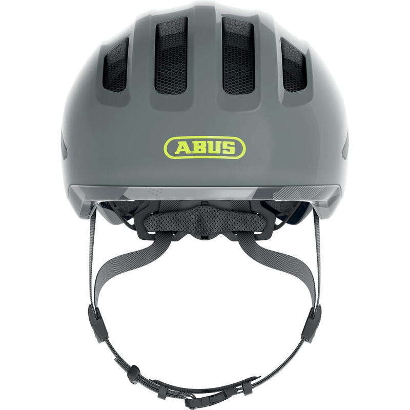 ABUS Kinderhelm "Smiley 3.0 Ace LED" grijs