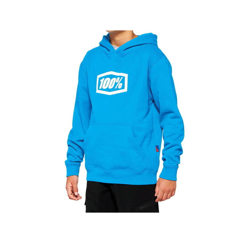 Icon Jeugd Pullover Hoody - hemelsblauw