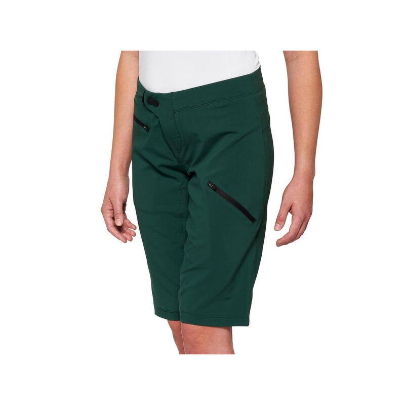 Ridecamp Dames Shorts - Bosgroen