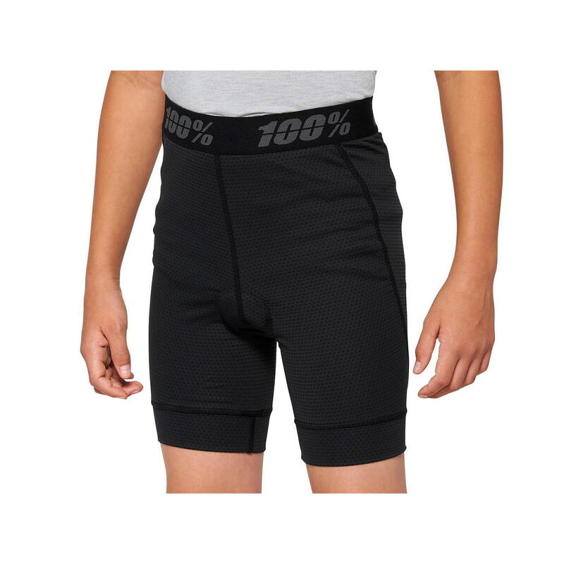 Ridecamp Youth Shorts with Liner - black