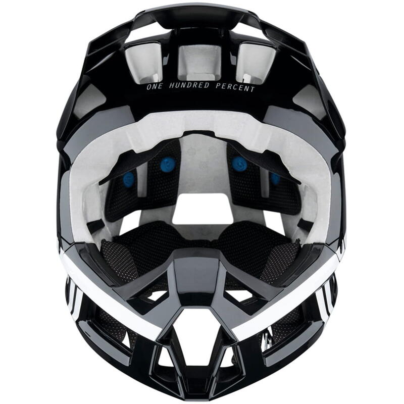 Trajecta casque avec Fidlock - black/white