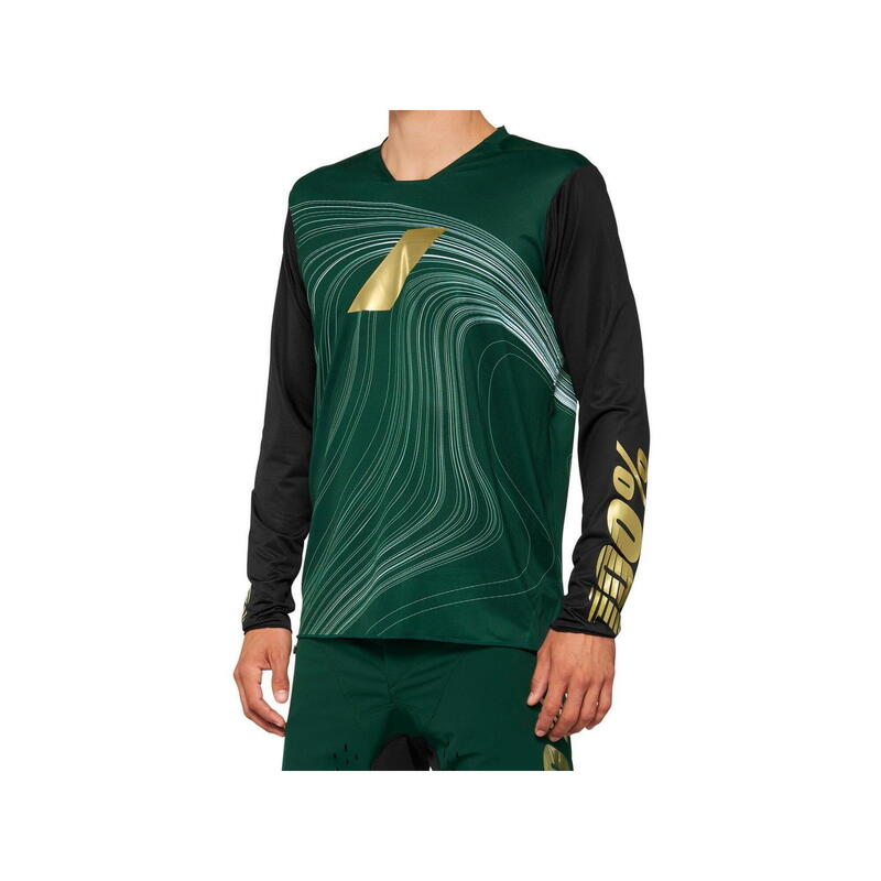 R-Core X LE Long Sleeve Jersey - bosgroen