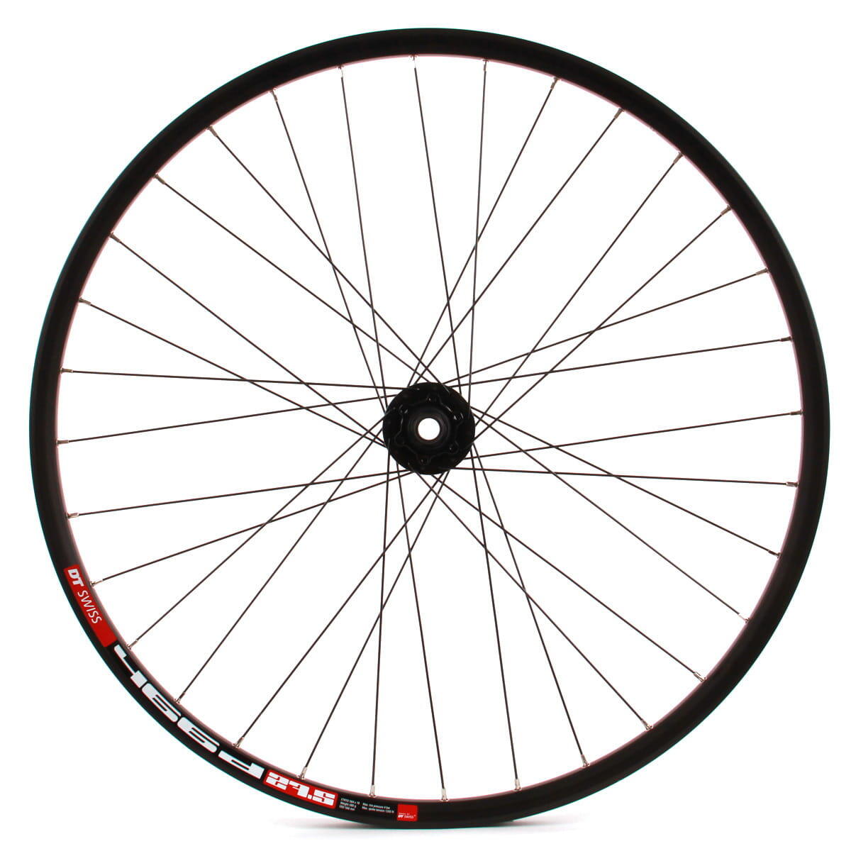 Roue avant 6 vis XLC TA-15 DT Swiss.D466 100 Va.6.5 A/Oe. 2/5