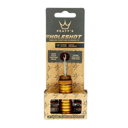 Holeshot Tubeless Puncture Plugger Kit - Bourbon