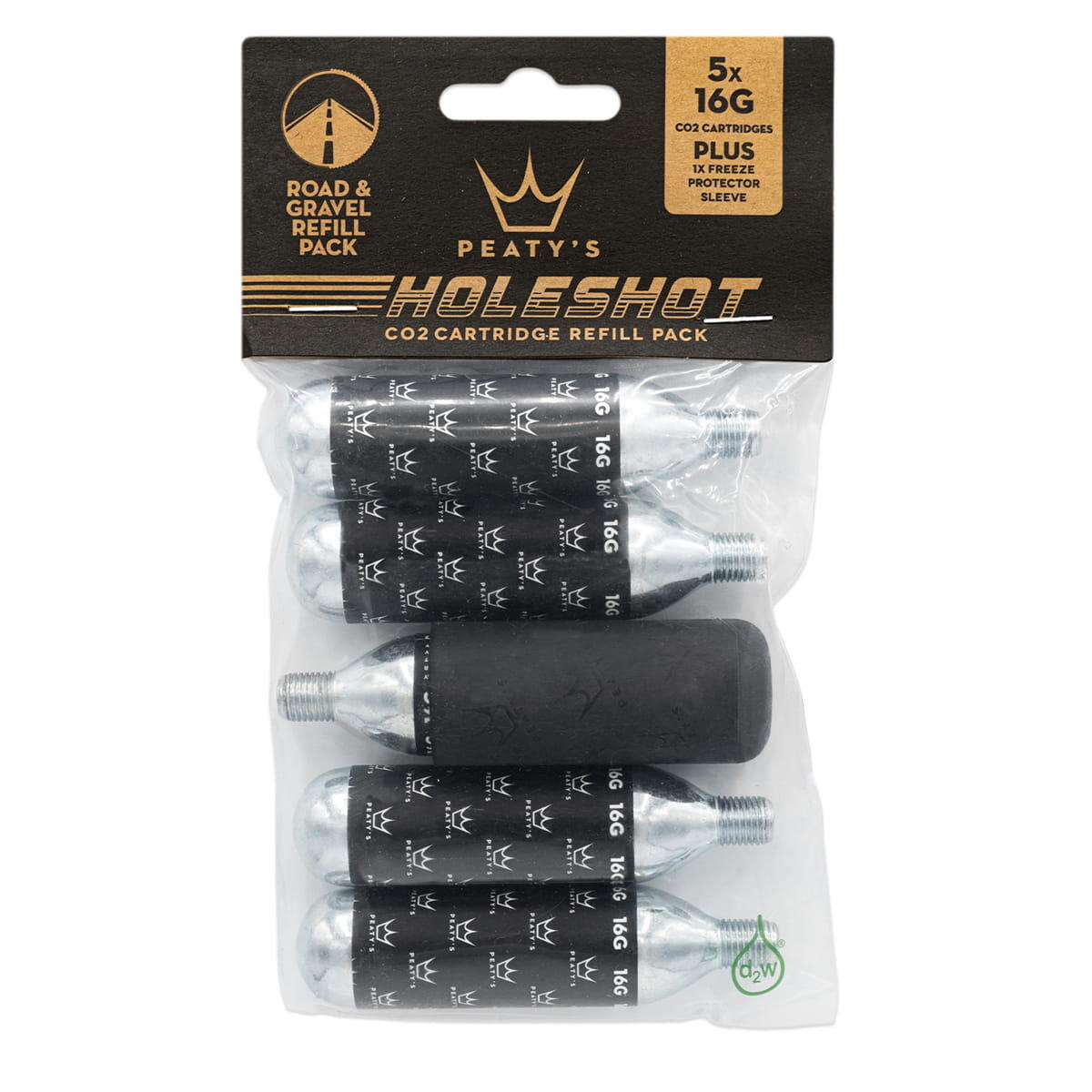 PEATY'S Holeshot CO2 vulpatroon - Road & Gravel (16 g)