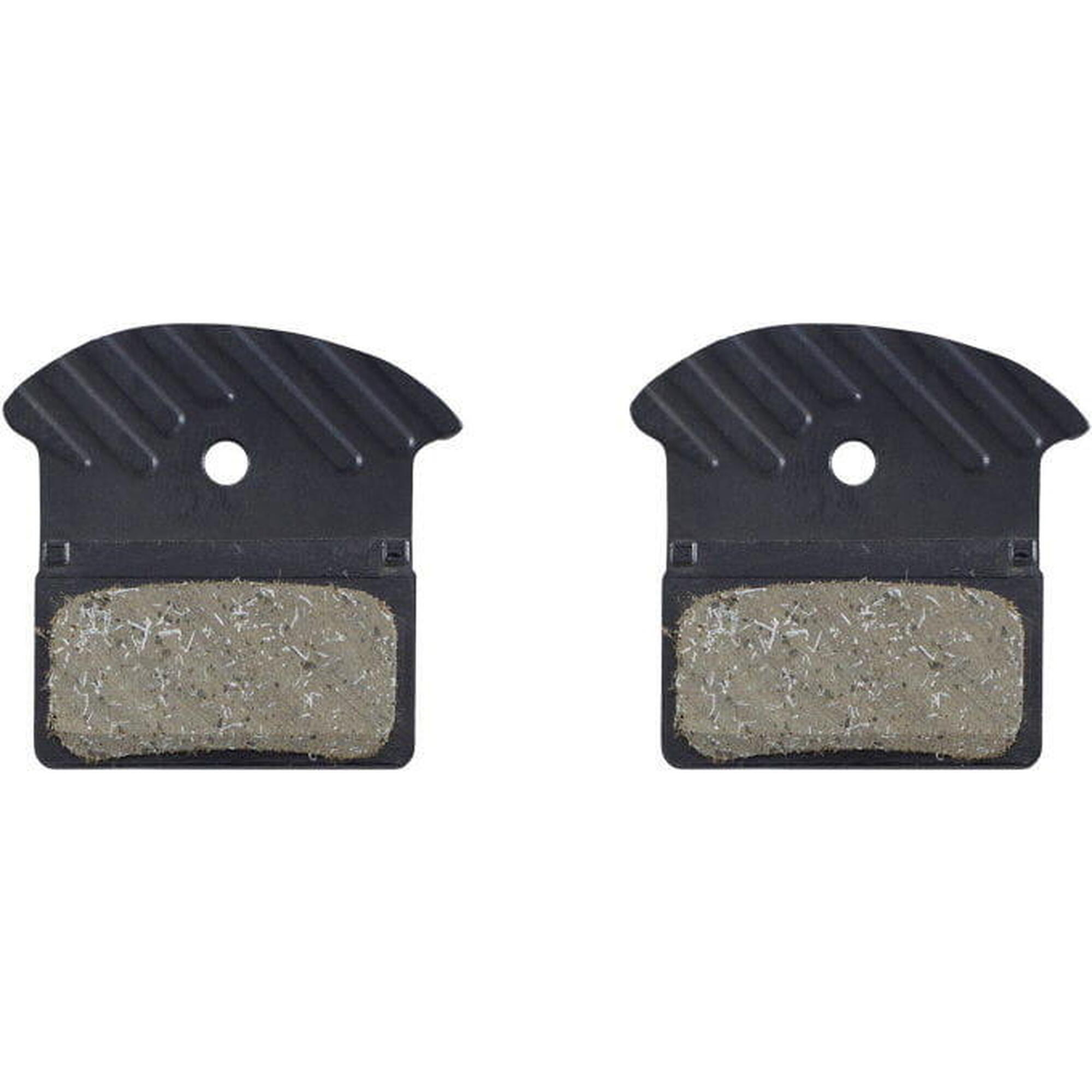 Shimano J05A-RF Resin Disc Brake Pads Ice Tech Fins E-Bike Rated 1/3