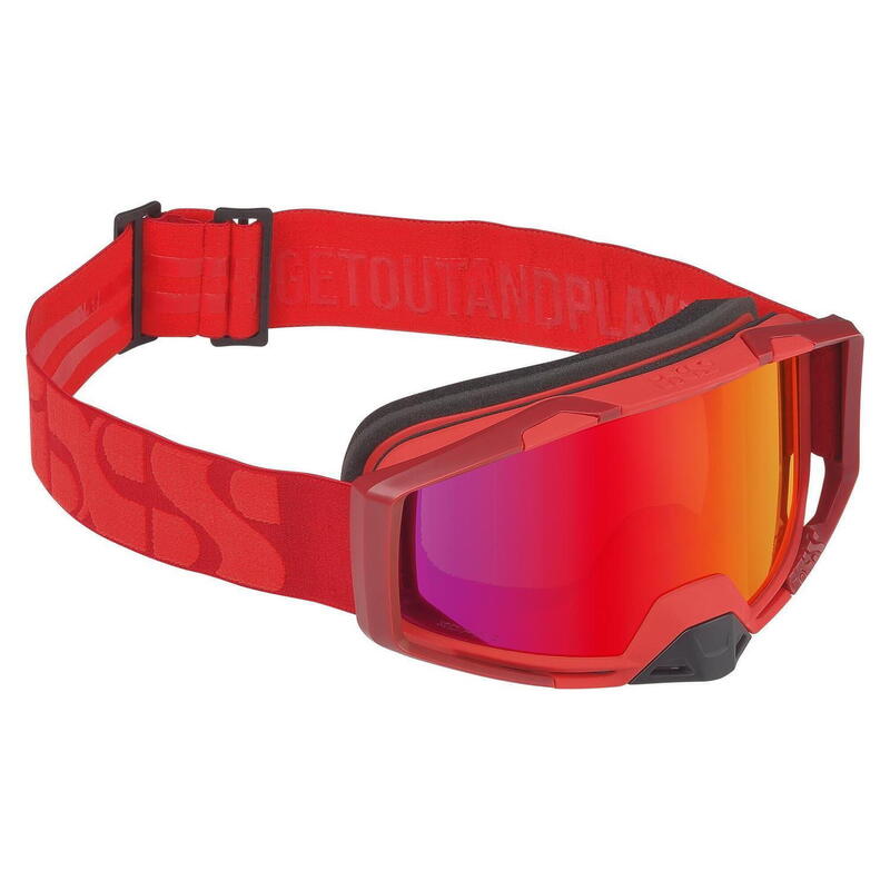 Trigger Goggle Mirror - Racing Red