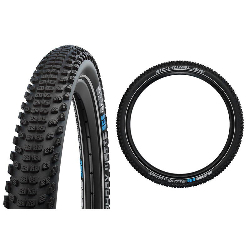 PNEU VTT SUV 27.5 X 2.60 SCHWALBE JOHNNY WATTS ADDIX PERF.NOIR TR (60-584)