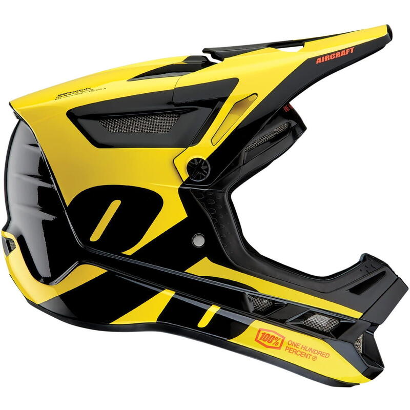 Aircraft Composite Helm - LTD Neon Yellow