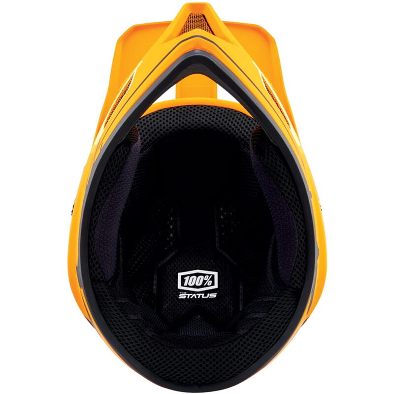 Casco juvenil Status - Topenga Naranja/Negro