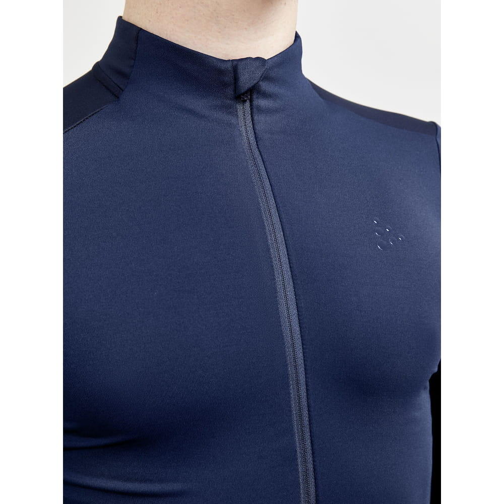 Fietsshirt - Craft Adv Essence Jersey lange mouw - L - Heren - Blauw - Fietsshir 2/5