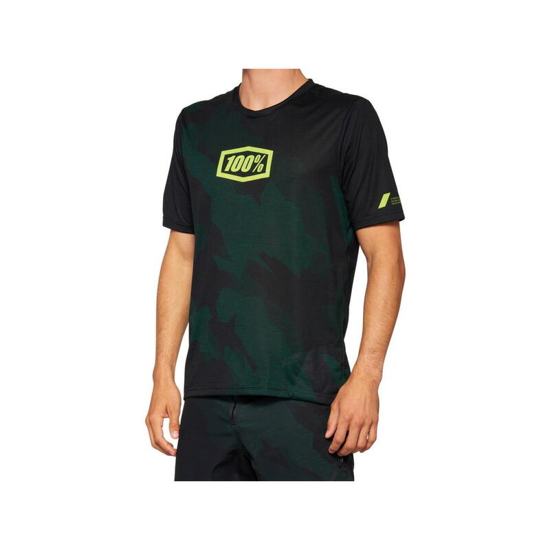 Airmatic LE Korte Mouw Jersey - Zwart Camo