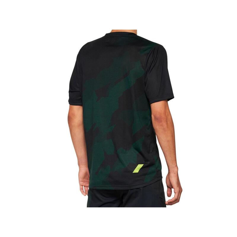 Airmatic LE Korte Mouw Jersey - Zwart Camo