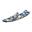 Kayak pesca doble Oceanus Pro Jungle Camo (372 x 86cm) - Asientos aluminio