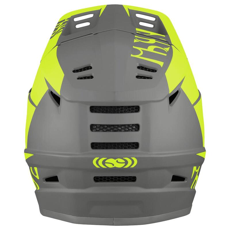 XACT Evo Fullface-Helm - Lime-Graphite