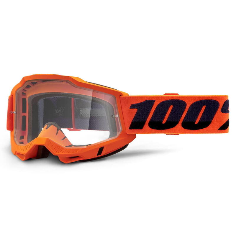 Accuri 2 OTG Goggle - Clear Lens - Neon Orange