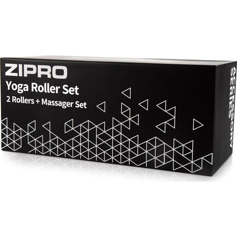 Zipro Set de masaje 3en1 Rodillo + Rodillo