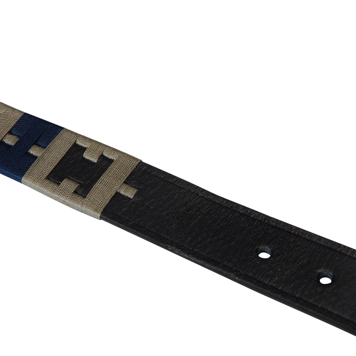 Horse paardrijden lederen riem met geometrisch patroon 4/7