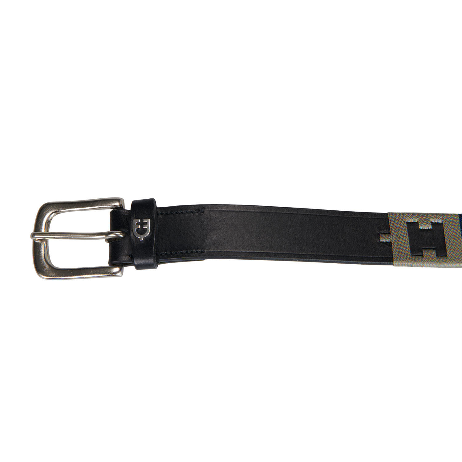 Horse paardrijden lederen riem met geometrisch patroon 2/7