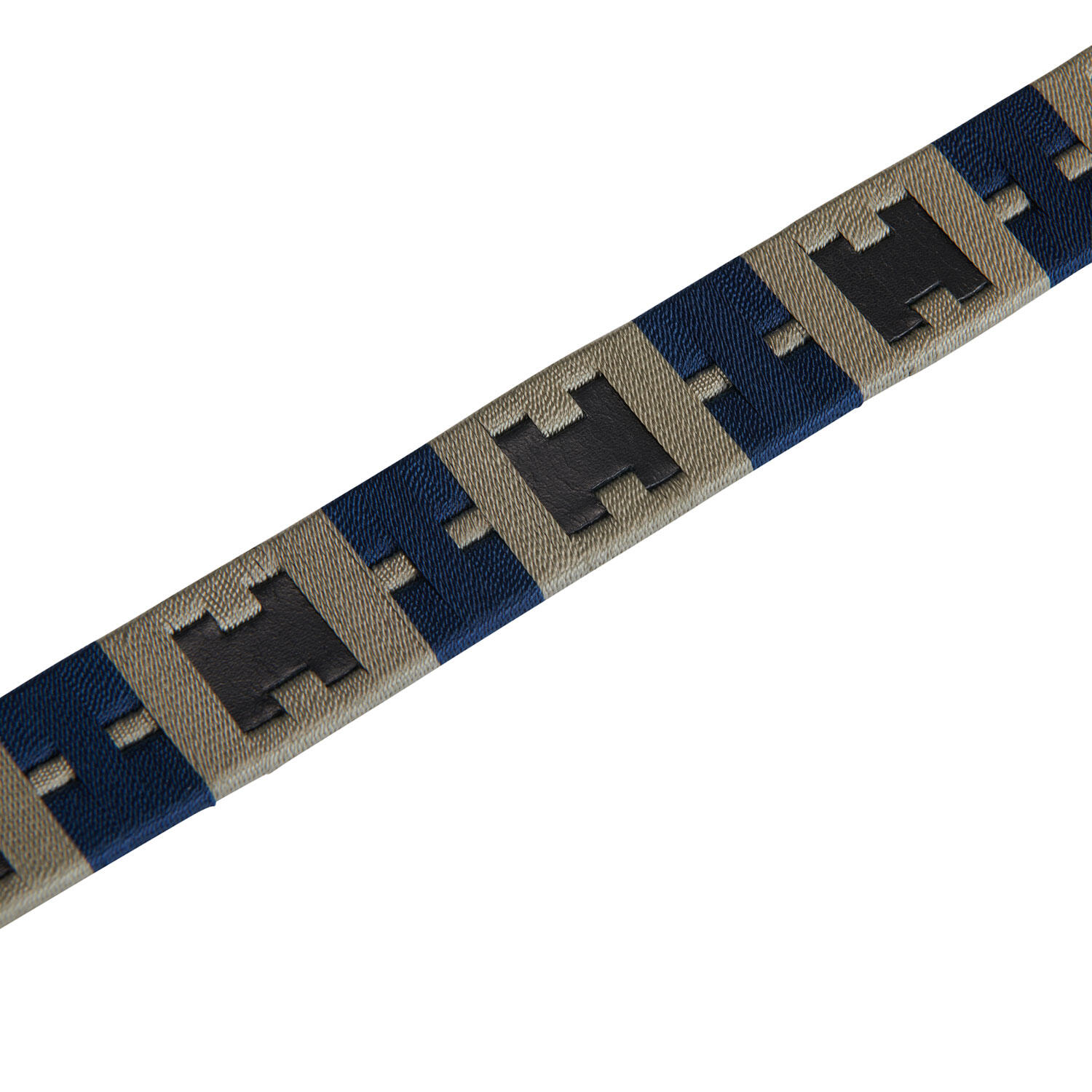 Horse paardrijden lederen riem met geometrisch patroon 3/7